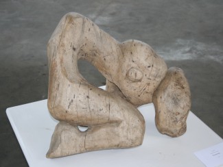 wooden sculpture by Maggie Otieno-Perkin